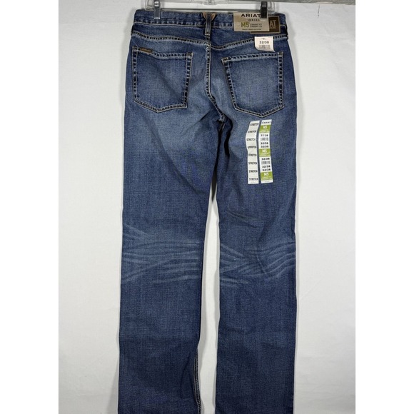 Ariat Other - NWT Ariat M5 Denim Jeans Men's 32x38 Blue Straight Fix Straight Leg Stretch